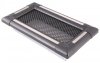 Kratka kominkowa wentylacyjna EXCLUSIVE 10x20cm grafit / inox
